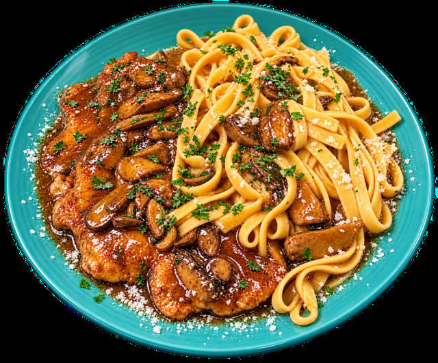 Chicken Marsala Dinner.