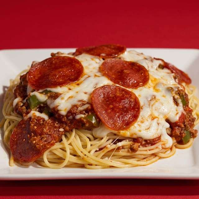 Pappas Baked Spaghetti.