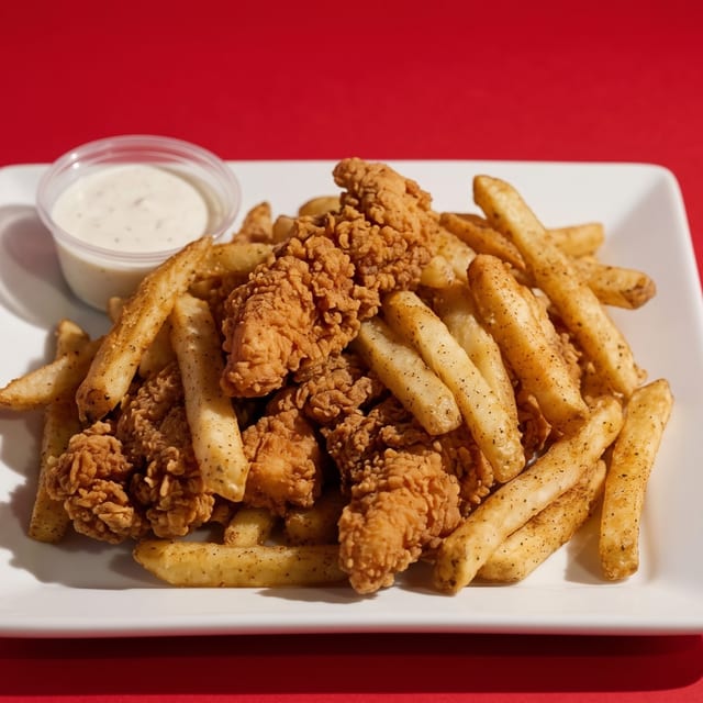 Chicken Tender Platter.